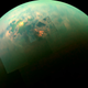 Illustration for article titled A Stunning View Of Sunlit Seas On Titan